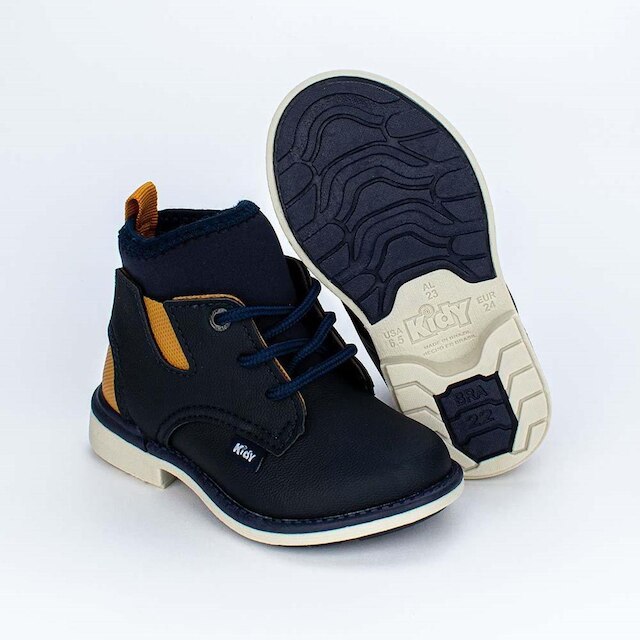 Coturno Infantil Masculino Kidy Max Comfort Marro