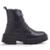 Coturno Leruchel Feminino Tratorado Com Strass Preto - Preto