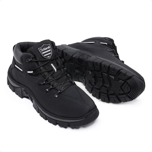 Coturno Masculino Adventure Bota Couro Sintetico Macia 2170