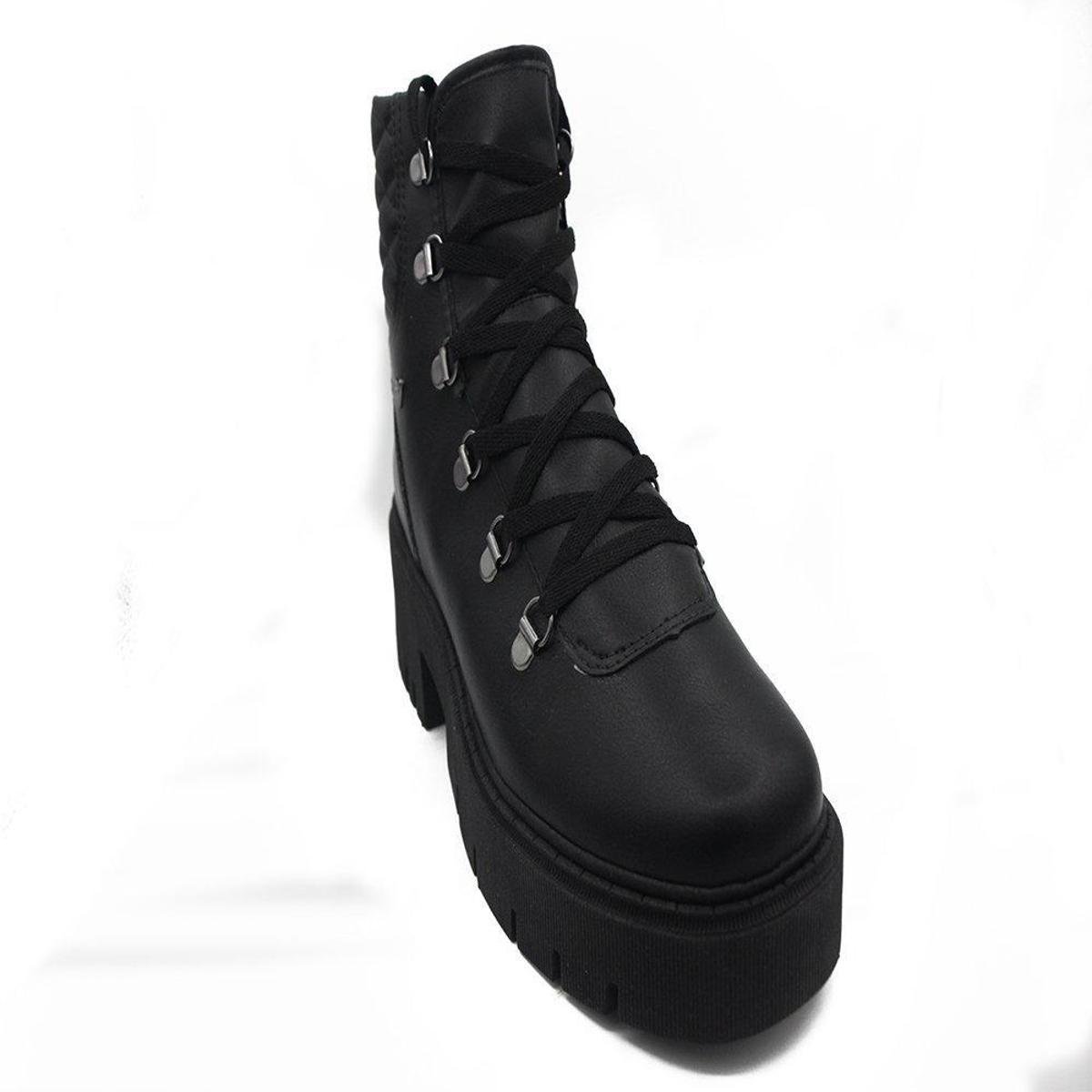 Coturno Mississipi Q7842 - Preto Menor preço em Coturno Mississipi Q7842 - Preto