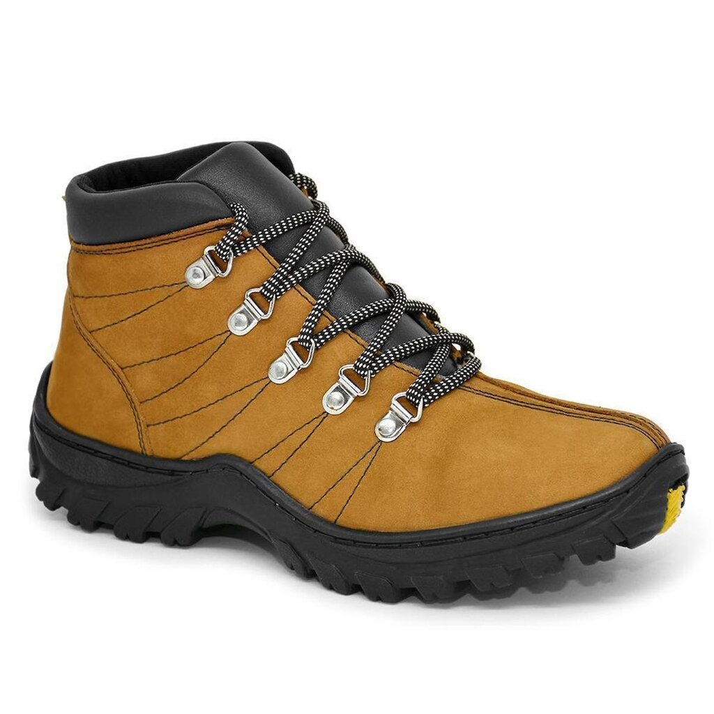 Coturno Rone Bota Masculina Adventure Shoes Em Couro