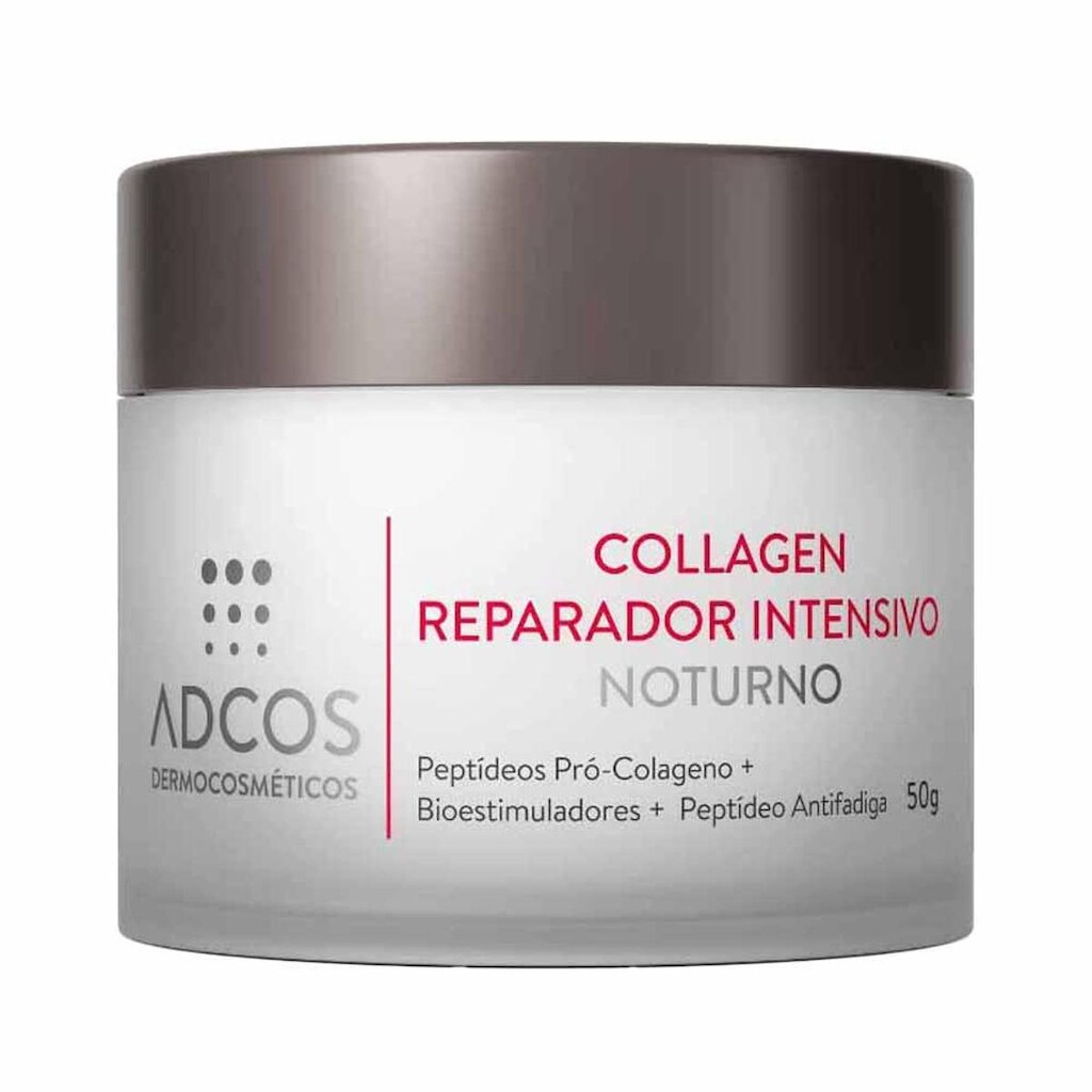 Creme Anti-Idade Adcos Collagen Reparador Intensivo Noturno 50g