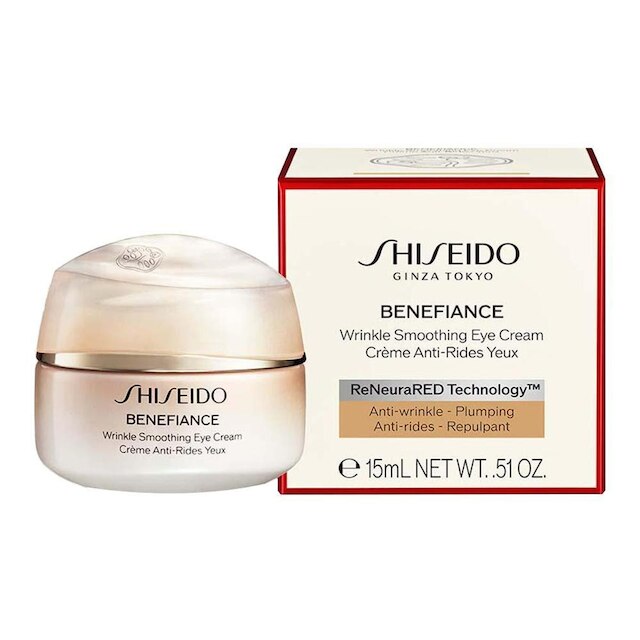 Creme Antirrugas para Olhos Shiseido Benefiance Wrinkle Smoothing Eye Cream 15ml