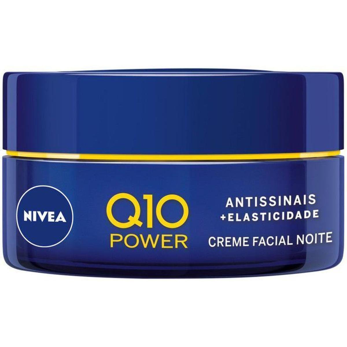Creme Antissinais Facial Noturno Nivea Q10 Power - 50g Menor preço em Creme Antissinais Facial Noturno Nivea Q10 Power - 50g