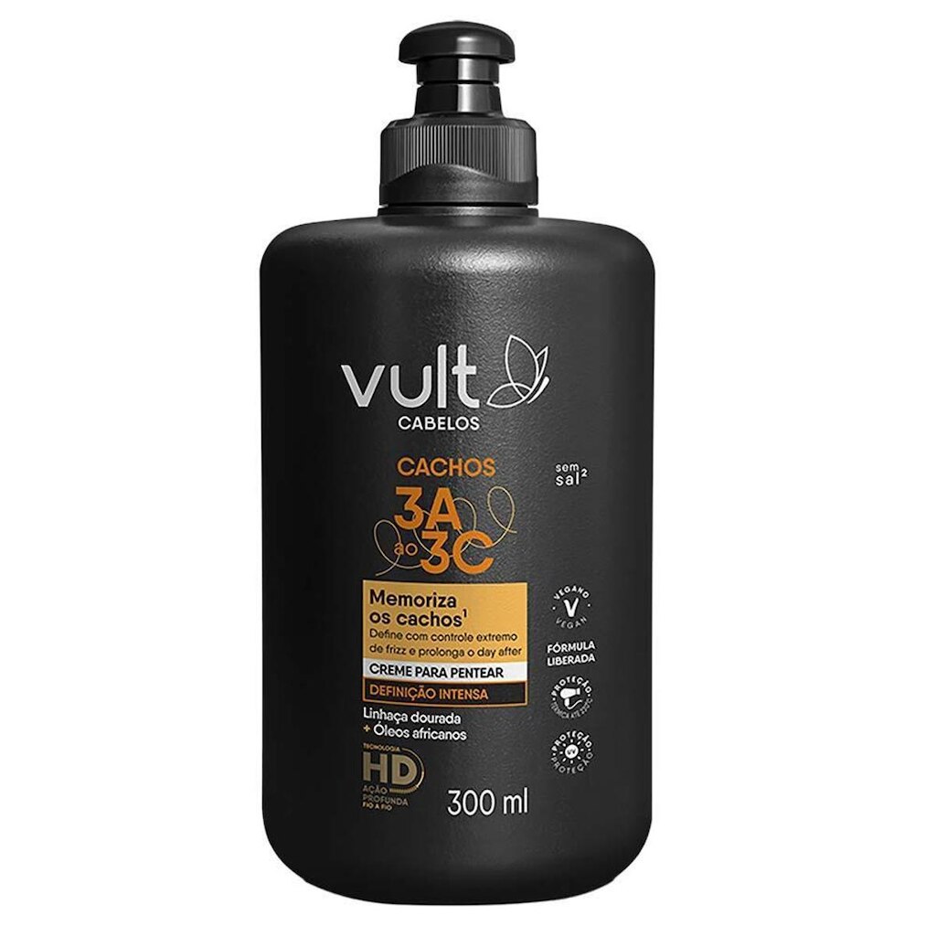Creme de Pentear Vult Cachos Definição Intensa 300ml