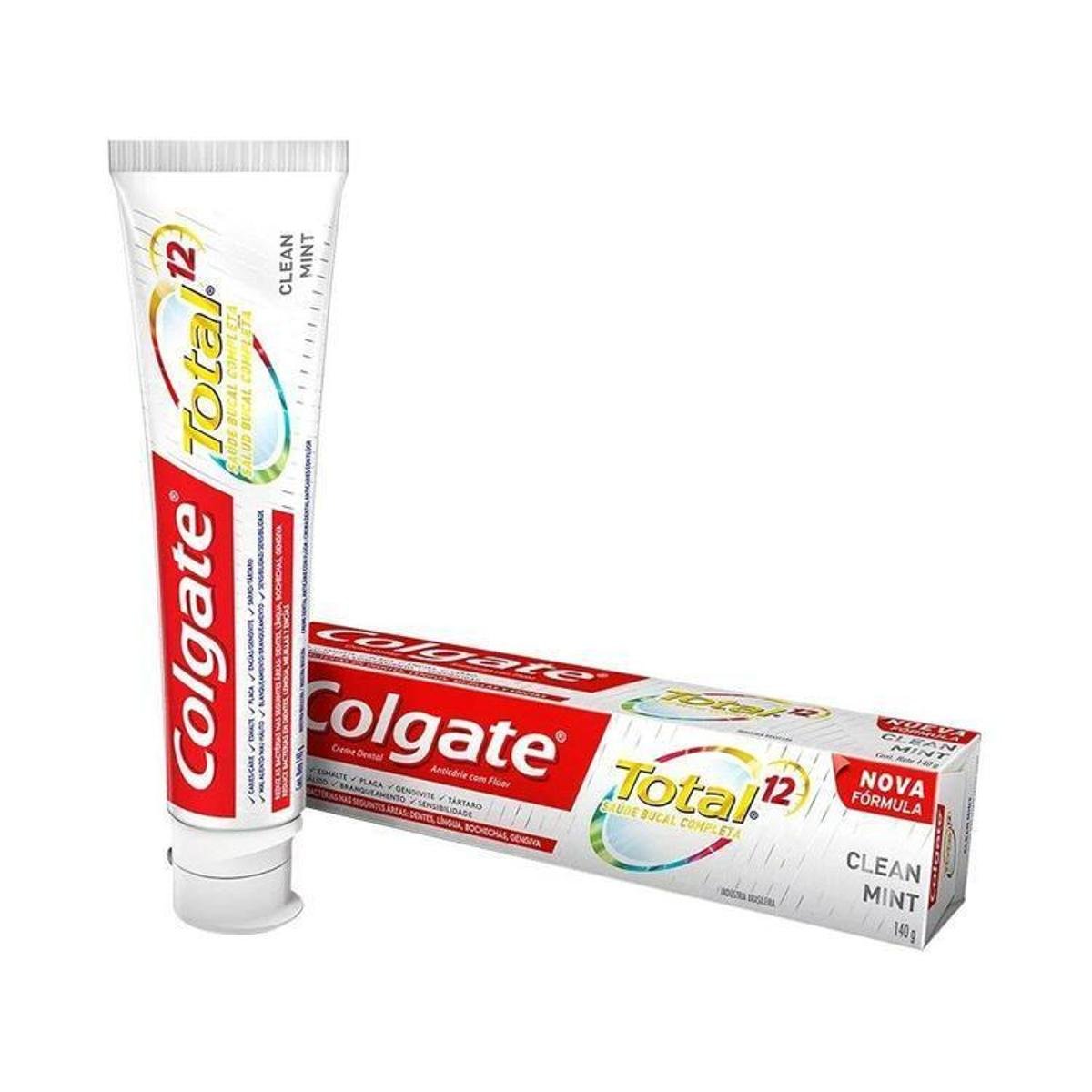 Creme Dental Colgate Total 12 - 140g - Incolor é ruim? Creme Dental Colgate Total 12 - 140g - Incolor é boa?