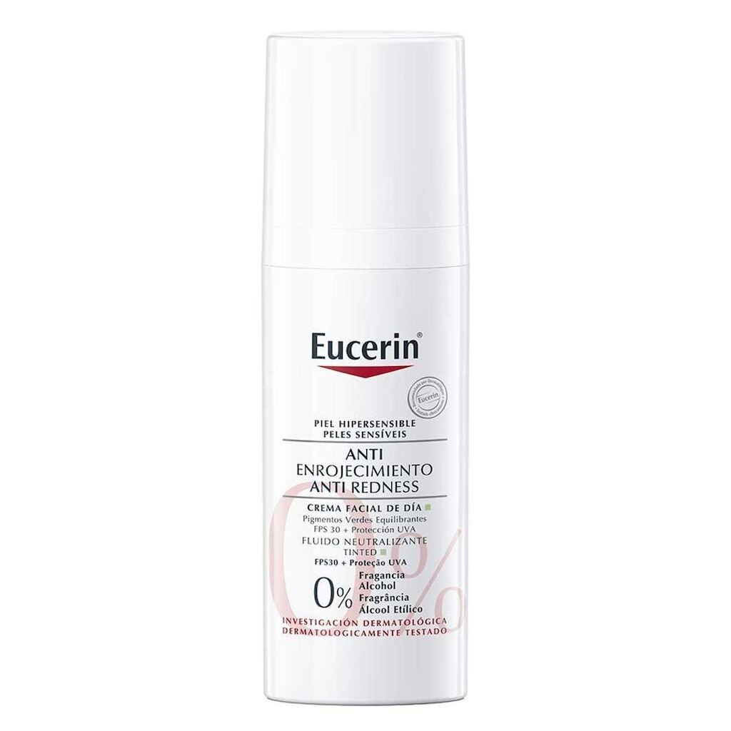 Creme Facial Eucerin Antiredness Peles Sensíveis FPS 30 50ml