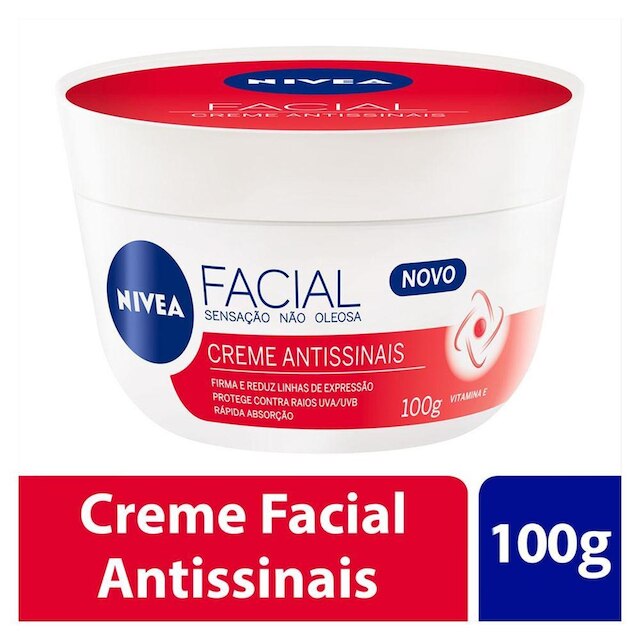 Creme Facial Nivea Antissinais 100g