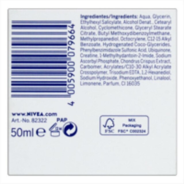 Creme Q10 Plus C Antissinais Nivea Facial Dia Fps 15 51g