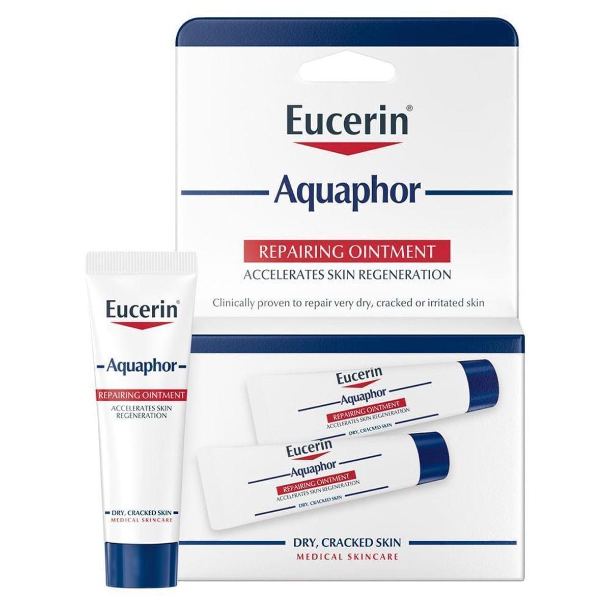 Creme Reparador Intensivo Eucerin Aquaphor Duo Pack 2x10ml - Incolor Menor preço em Creme Reparador Intensivo Eucerin Aquaphor Duo Pack 2x10ml - Incolor