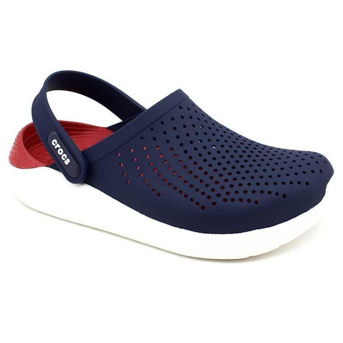 crocs literide azul