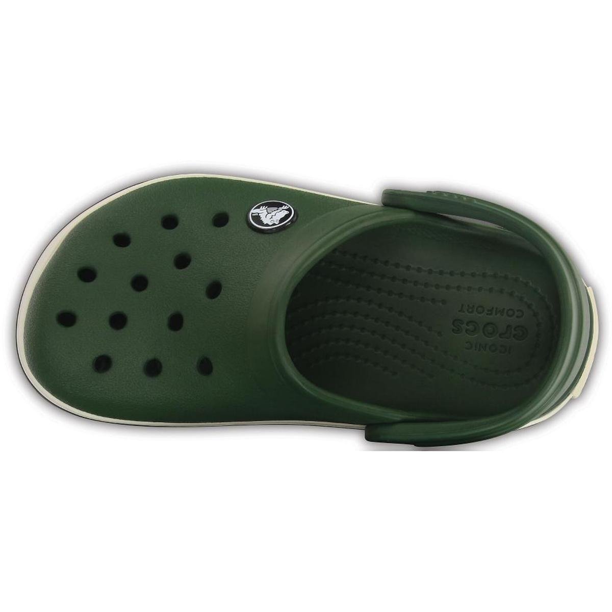 crocs verde escuro