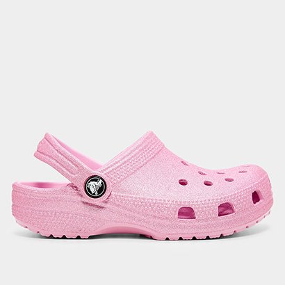 Crocs Infantil Classic Glitter Clog K Menina - Feminino