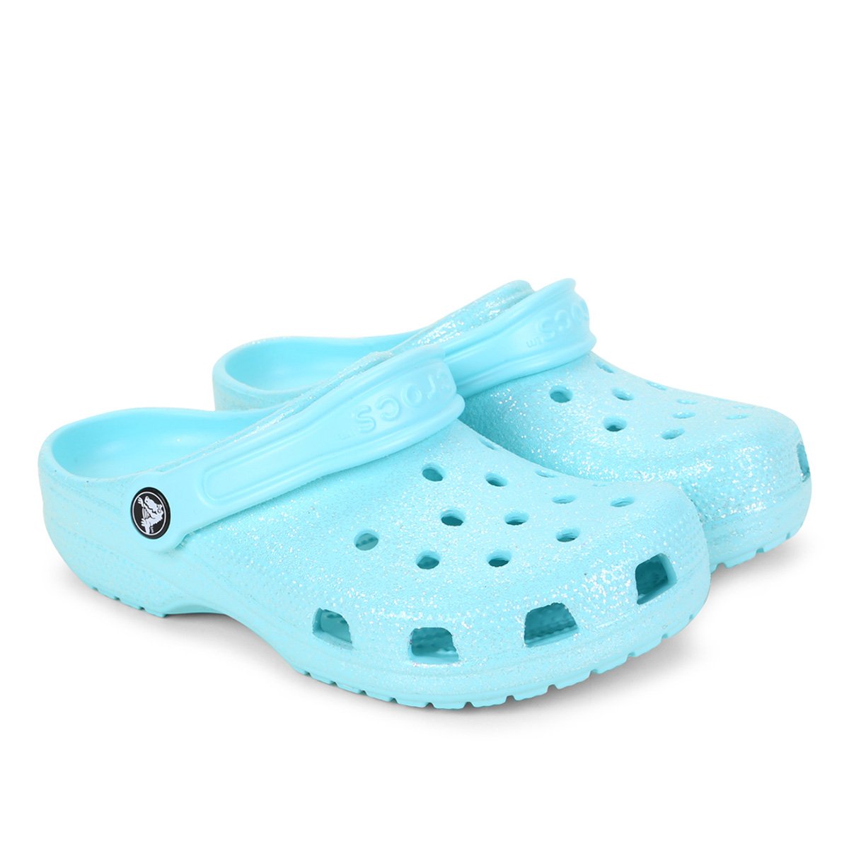 Crocs Infantil Classic Glitter - Azul Claro é ruim? Crocs Infantil Classic Glitter - Azul Claro é boa?