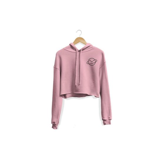 Cropped Adaption Planet Feminino - Rosa