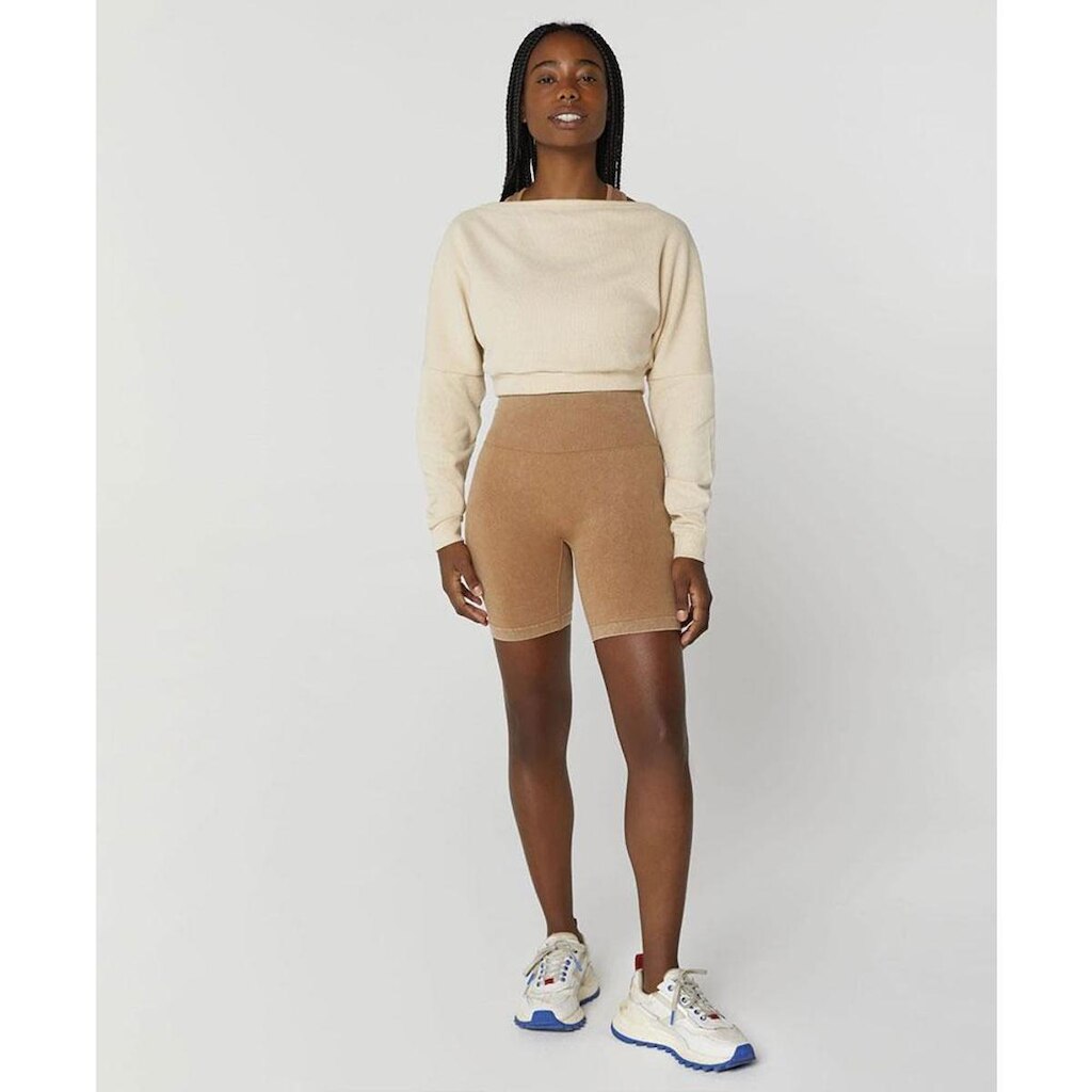 Cropped Alto Giro Mlonga Casual Nude Cre