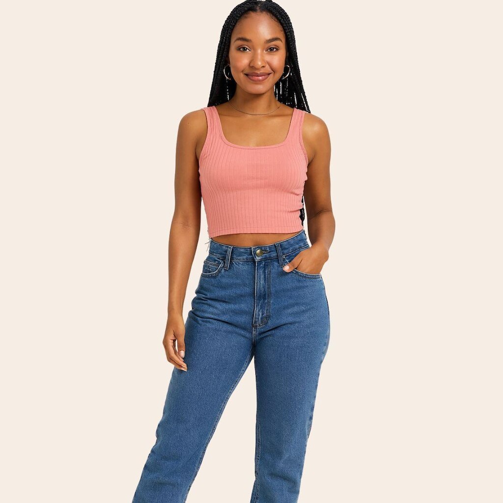 Cropped Canelado Cativa