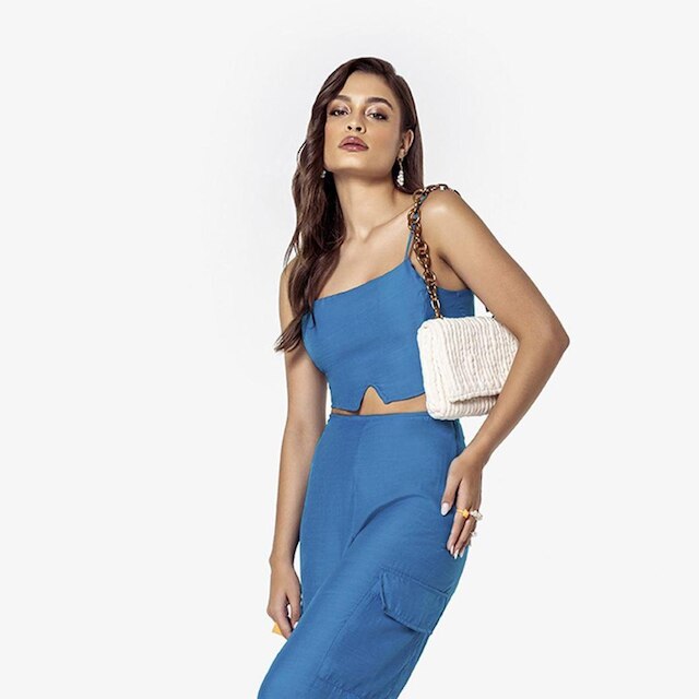 Cropped Feminino Alça Gloss