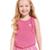 Cropped Infantil Menina Basiquinho Alphabeto - Pink