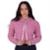 CROPPED MOLETINHO ALGODÃO FEMININO CASUAL CAPUZ ORBIS - cinza, G - Rosa