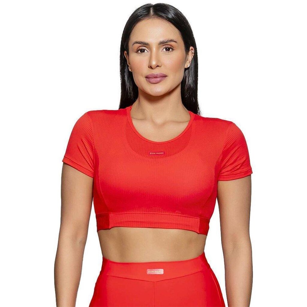 Cropped Run More Movement Feminino