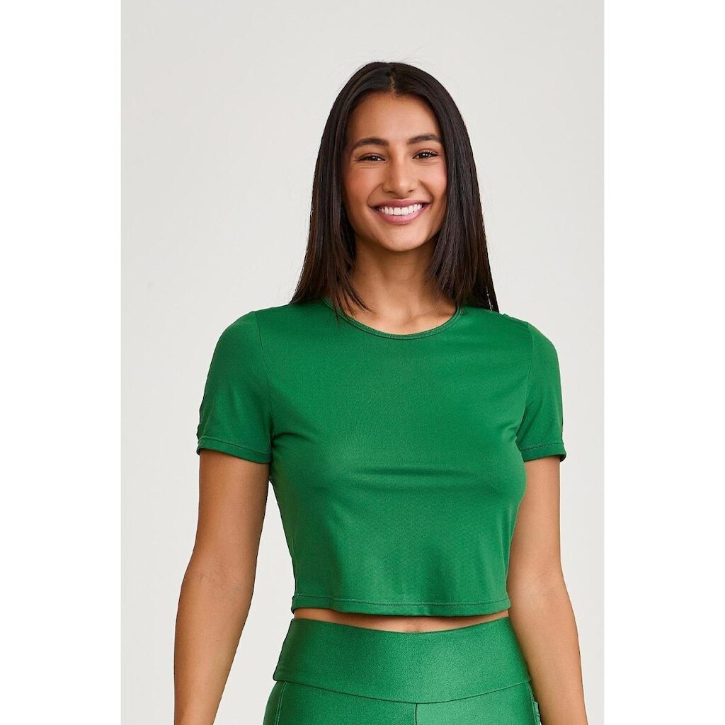 Cropped Ultra Costas Transpassadas Feminina