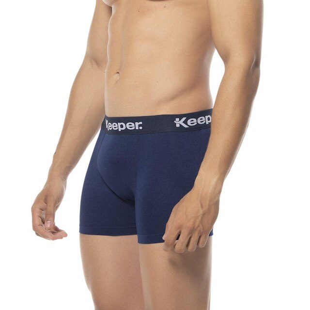 Cueca Box Boxer Keeper Microfibra