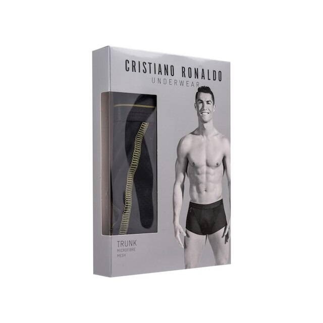Cueca Boxer CR7 Underwear Trunk Microfibre Mesh