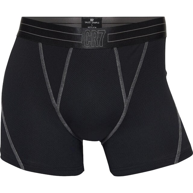 Cueca Boxer CR7 Underwear Trunk Microfibre Mesh
