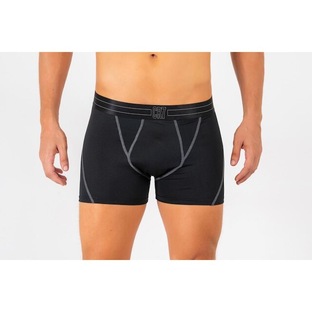 Cueca Boxer CR7 Underwear Trunk Microfibre Mesh