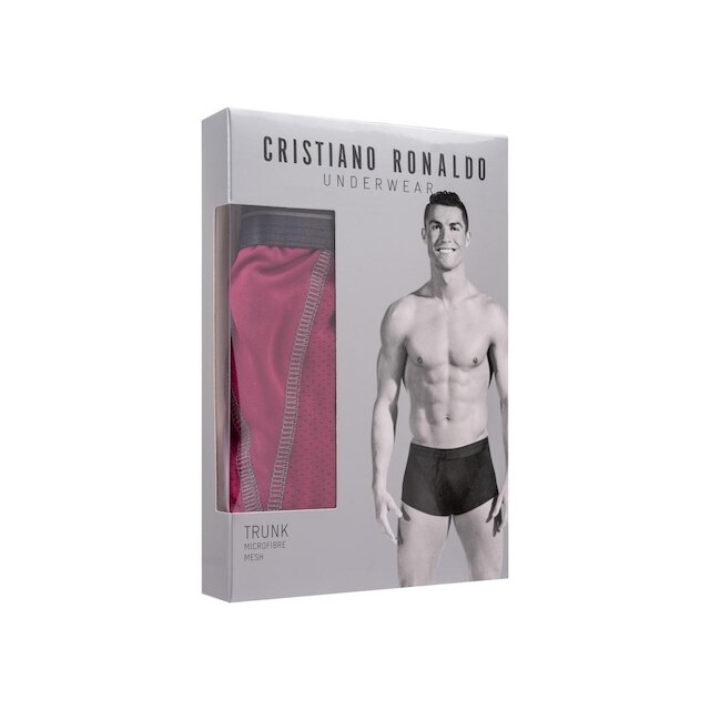Cueca Boxer CR7 Underwear Trunk Microfibre Mesh