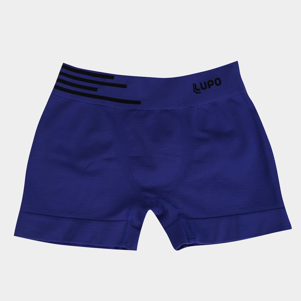 Cueca Boxer Infantil Lupo KM Microfibra Lisa
