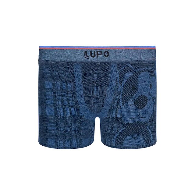 Cueca Boxer Kids Sem Costura Lupo