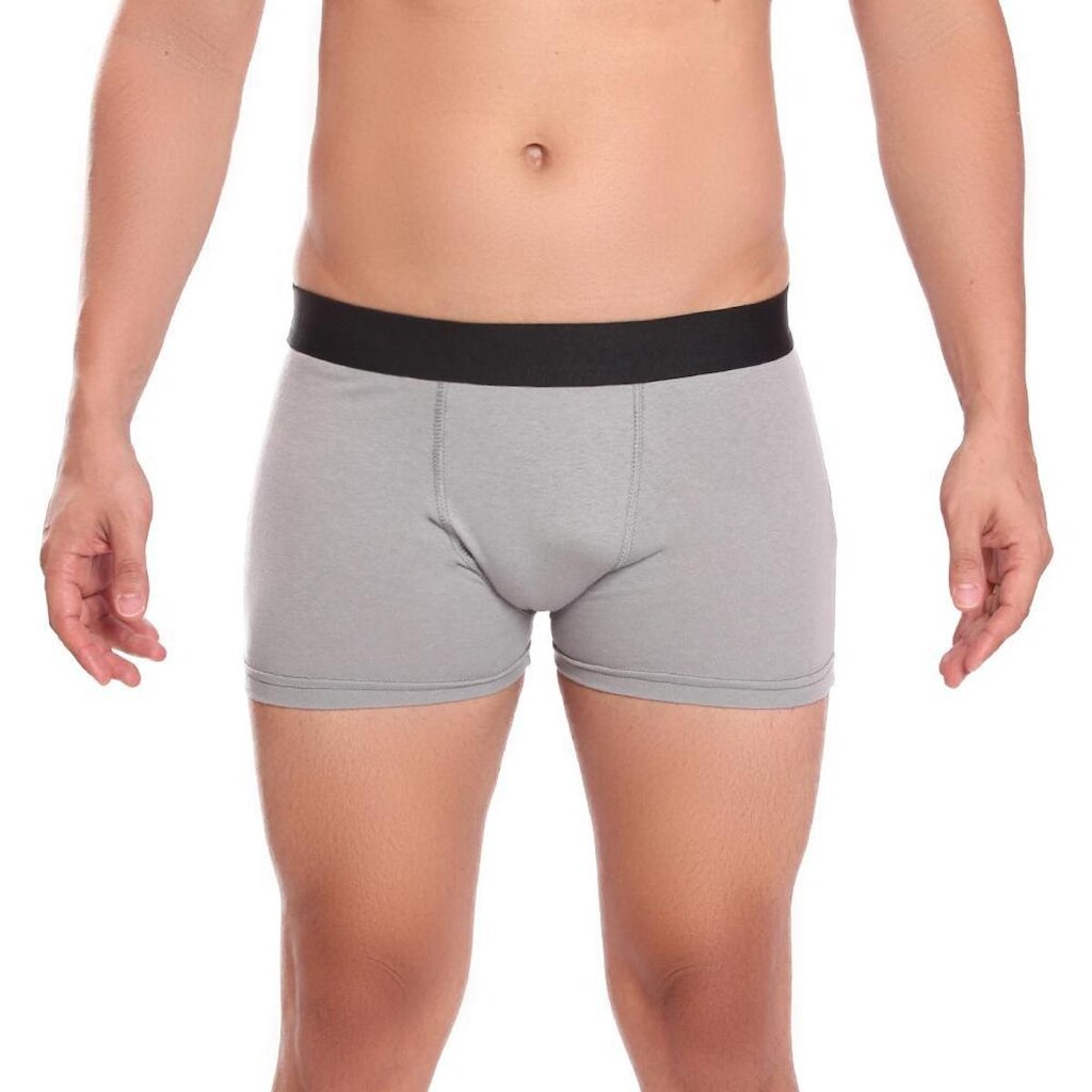 Cueca Boxer Lisa Cotton Algodão Box Premium