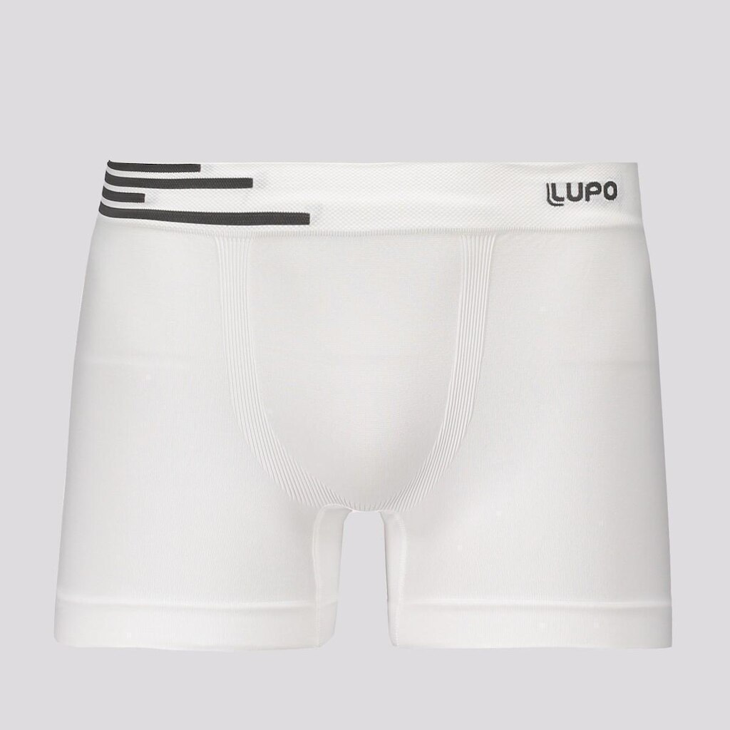 Cueca Boxer Lupo Fiber Branca