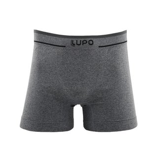 CUECA BOXER LUPO FIO TEXTURIZADO A AR CINZA - MASCULINO