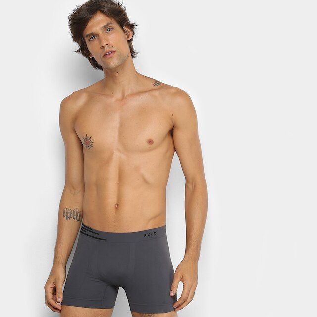 Cueca Boxer Lupo Sem Costura Masculina