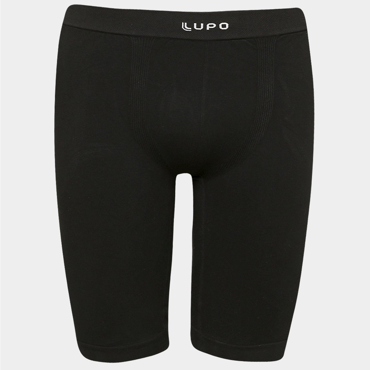 Cueca Boxer Lupo Sem Costura Micromodal - Preto Menor preço em Cueca Boxer Lupo Sem Costura Micromodal - Preto