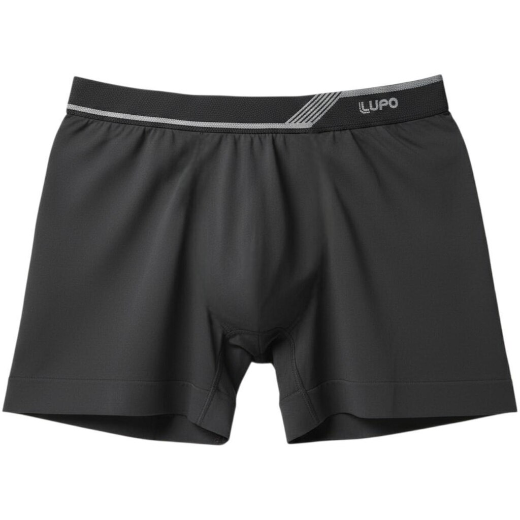 Cueca Boxer Masculina Adulto Dia a Dia Básica Anatômica Confortável sem Costura Lupo 00436-005