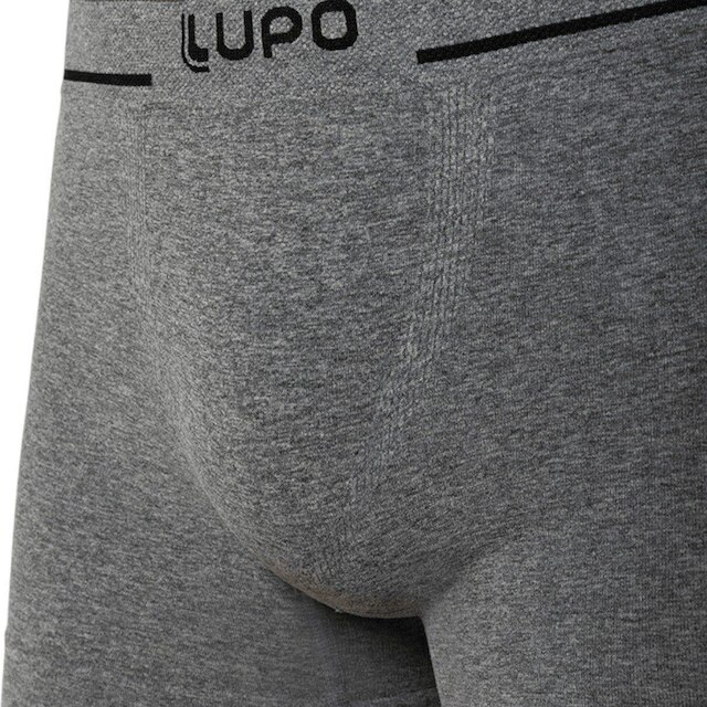 Cueca Boxer Masculina Adulto Dia a Dia Sem Costura Anatômica Lupo 00733-004