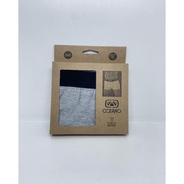Cueca Boxer Masculina Cotton 40 Oceano Surfwear
