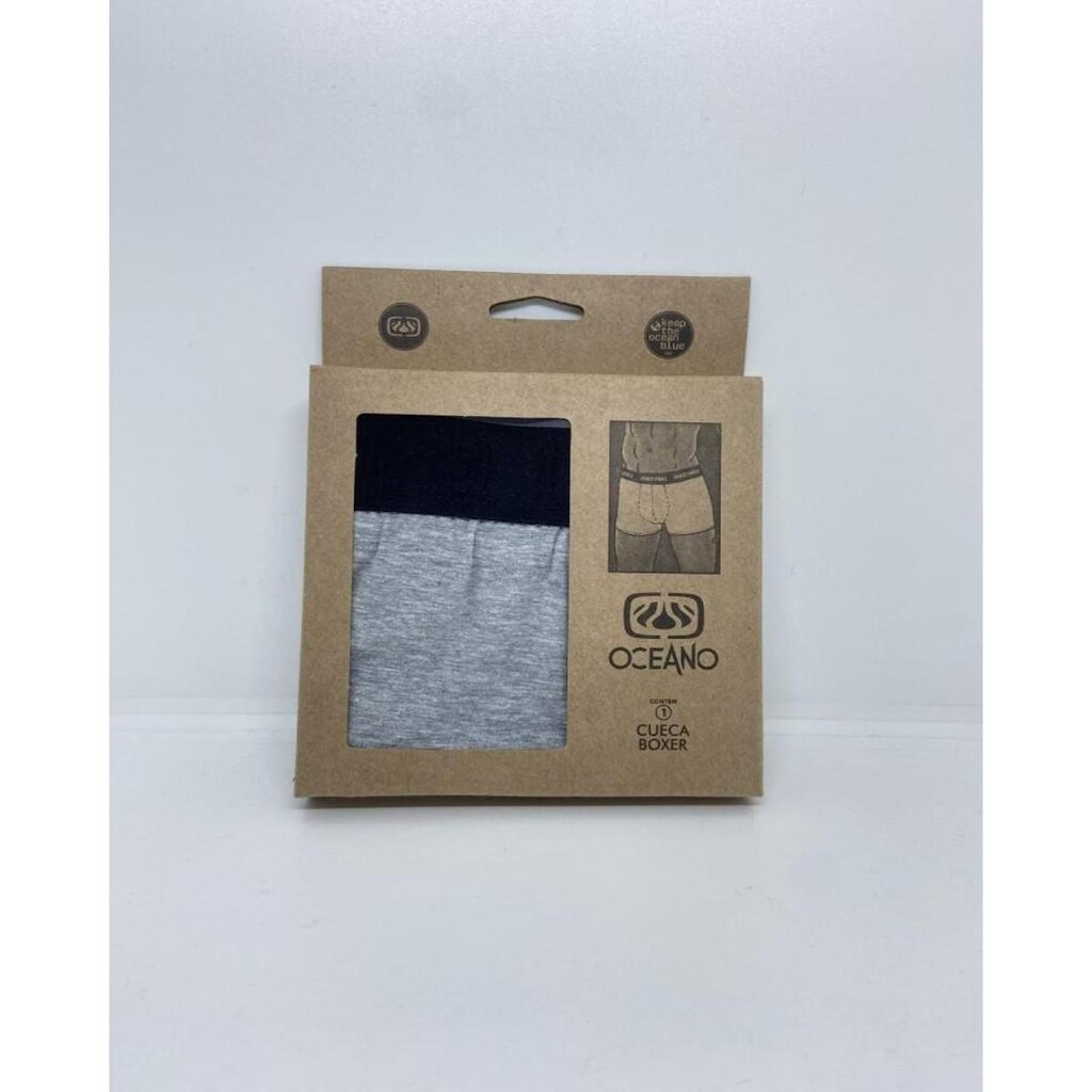 Cueca Boxer Masculina Cotton 40 Oceano Surfwear