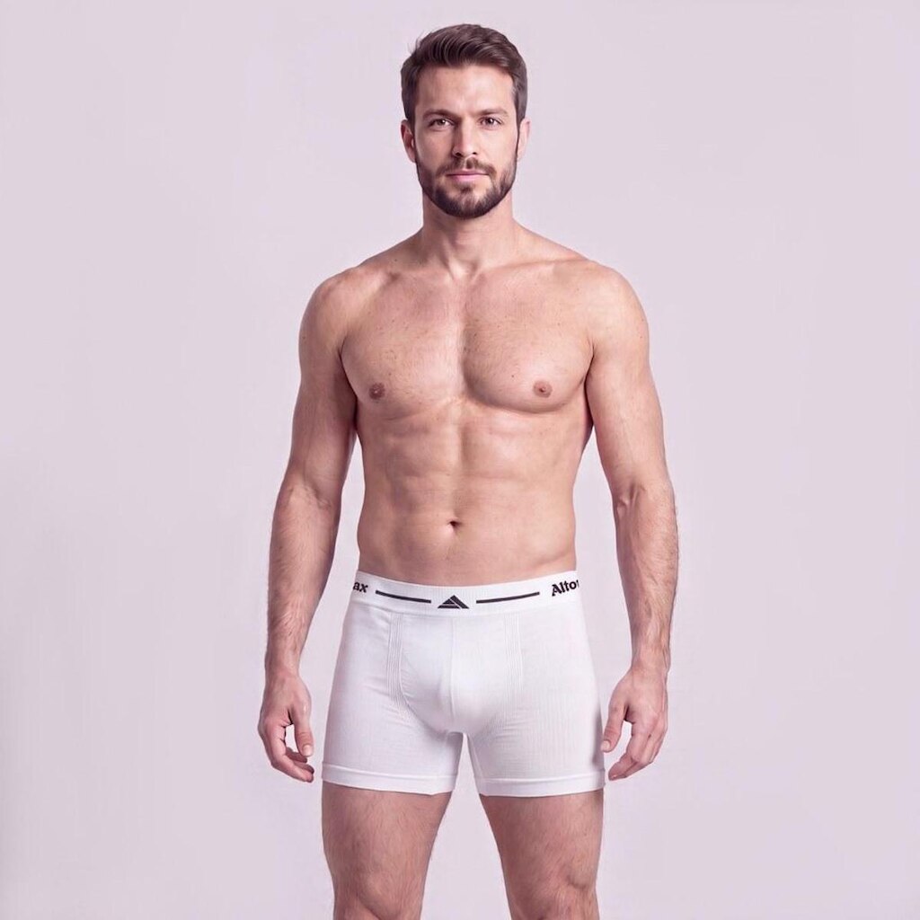 Cueca Boxer Masculina Em Microfibra Básica