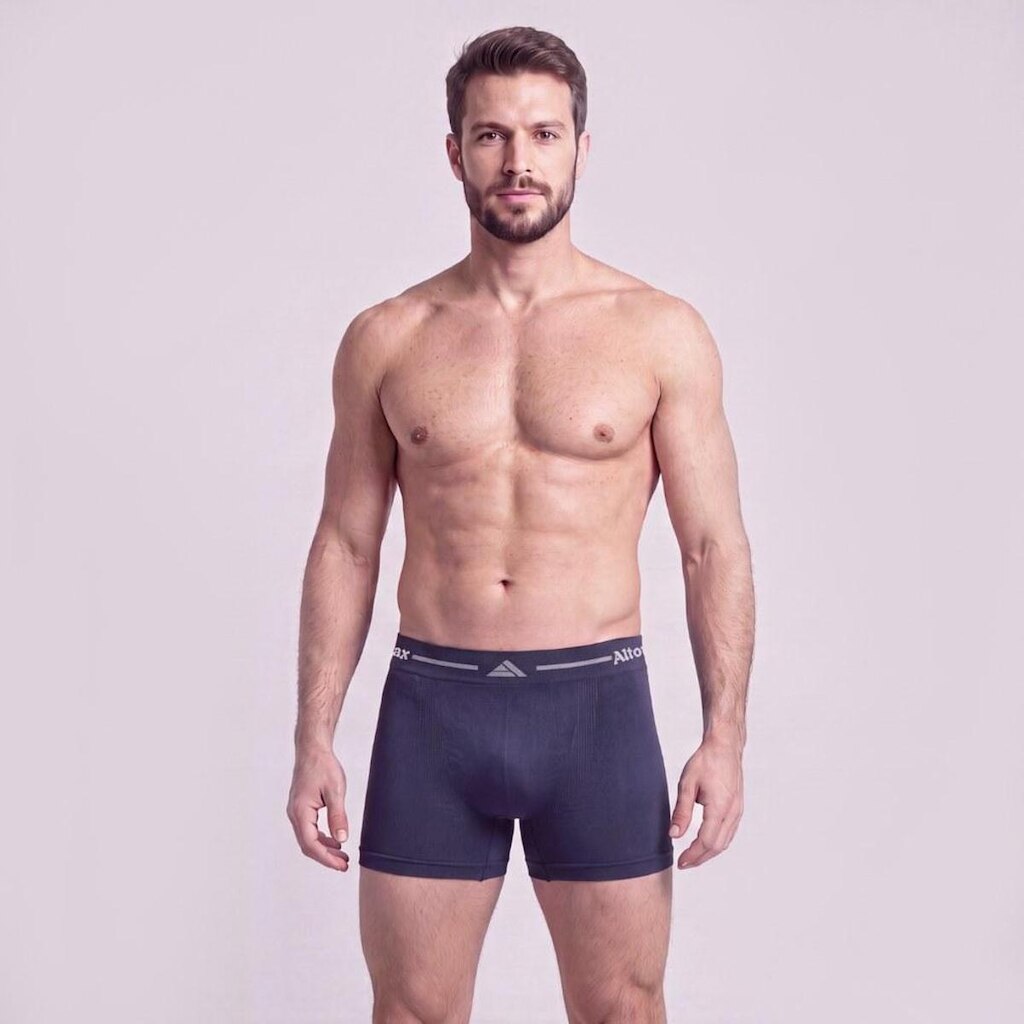 Cueca Boxer Masculina Em Microfibra Básica