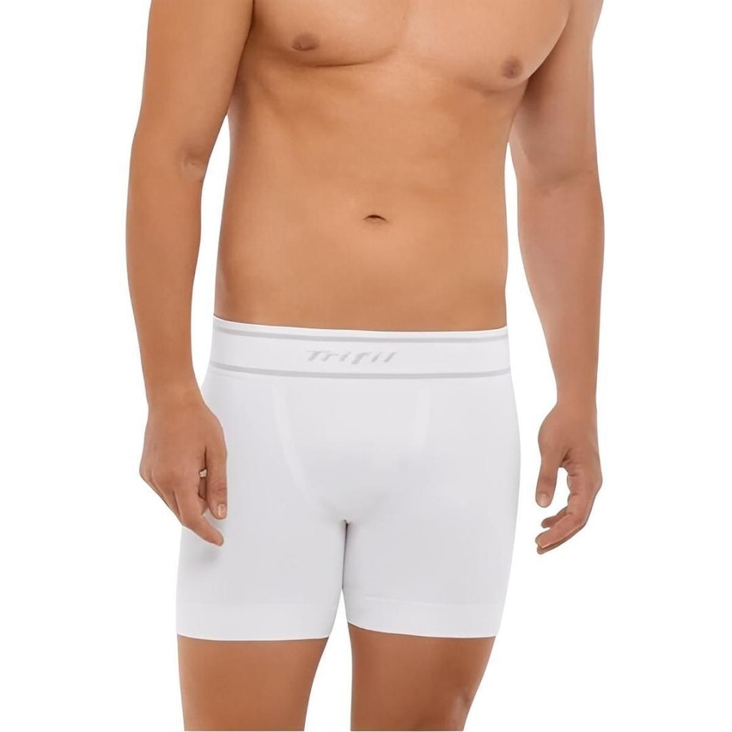 Cueca Boxer Masculino Adulto Sem Costura Confortável Trifil Ce0643