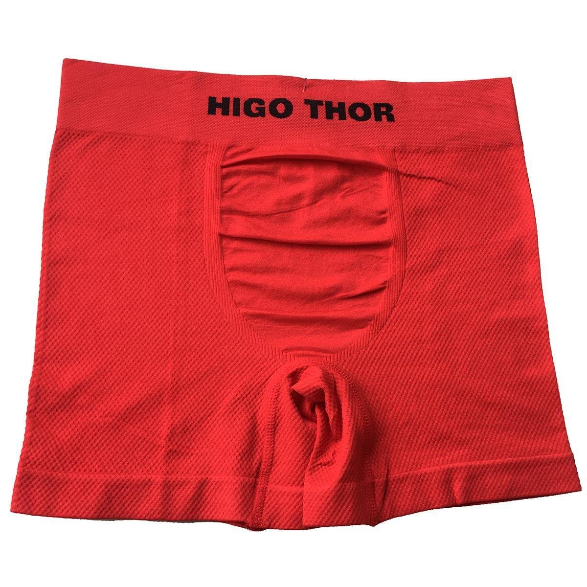 Cueca Boxer Plus Size Sem Costura Higo Thor - Vermelho é ruim? Cueca Boxer Plus Size Sem Costura Higo Thor - Vermelho é boa?