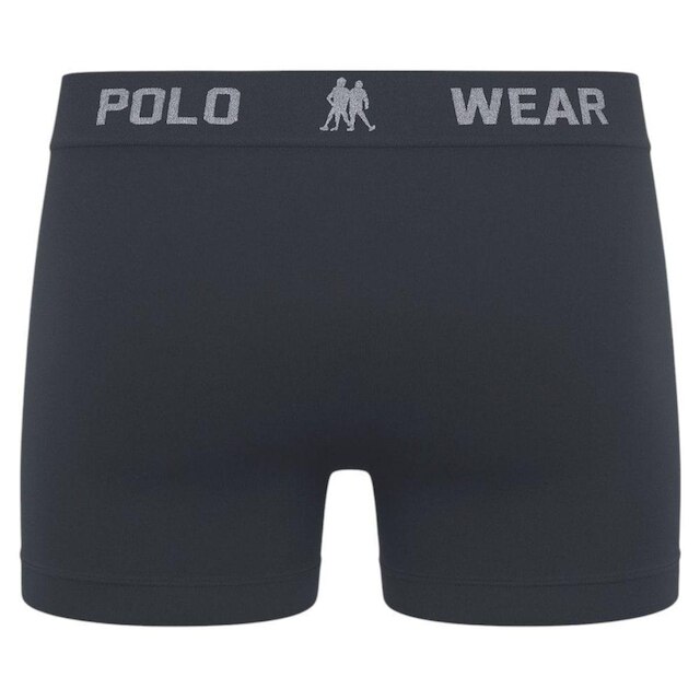 Cueca Boxer Polo Wear Masculina - Cinza P