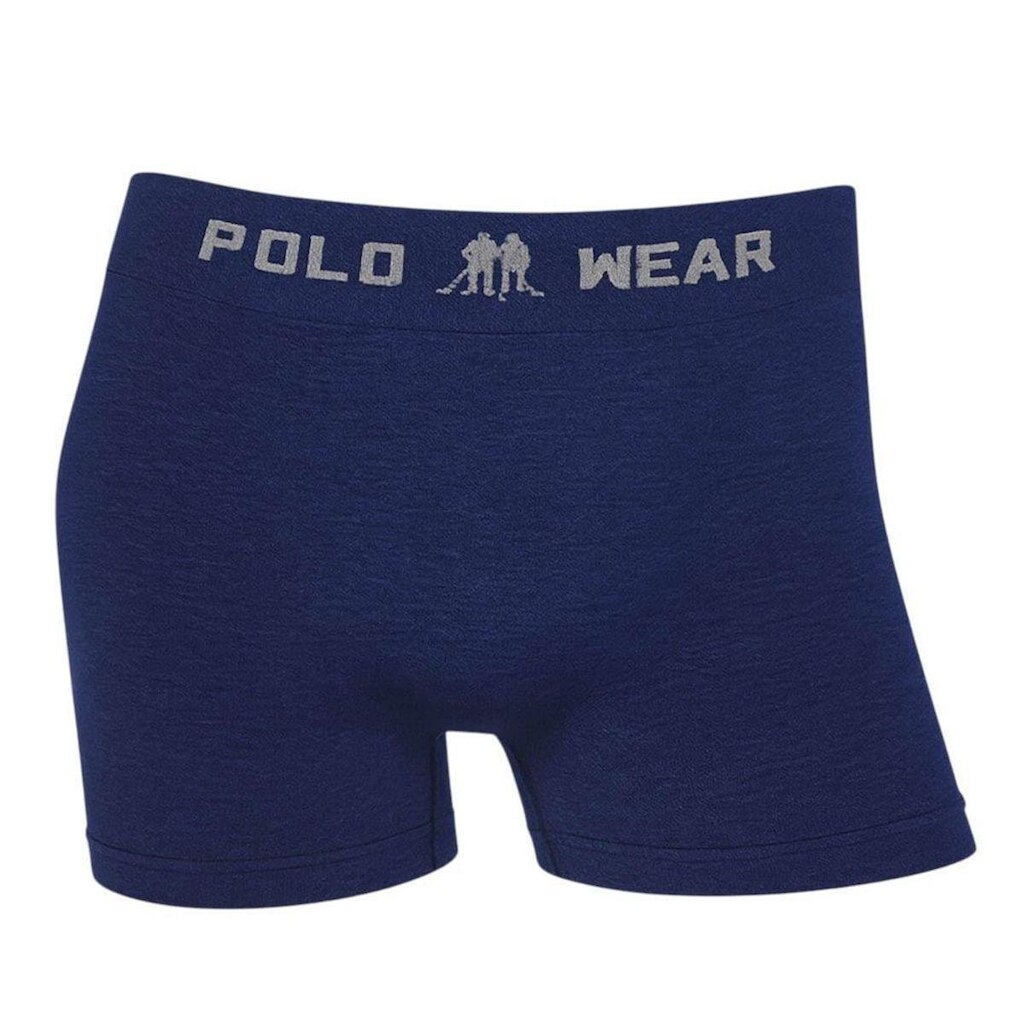 Cueca Boxer Polo Wear Masculina - Marinho M