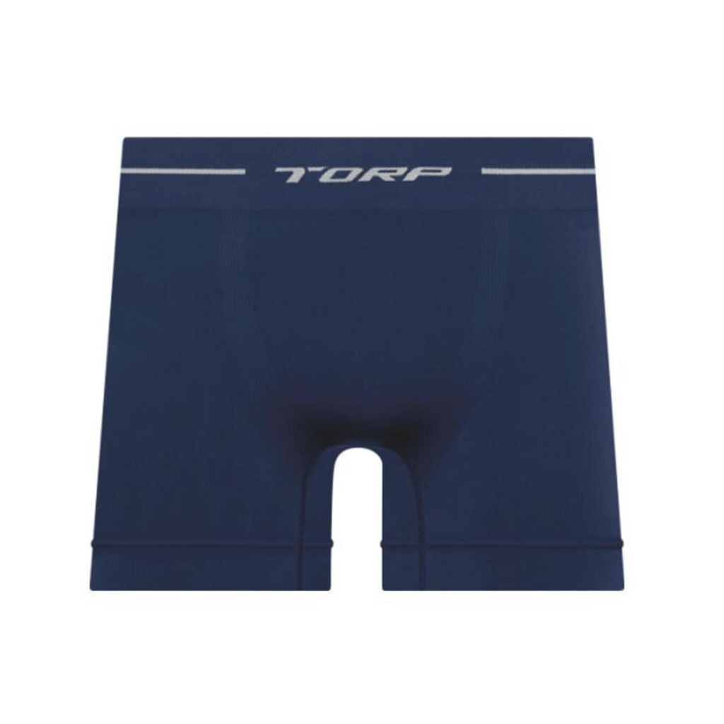 Cueca Boxer Torp Microfibra Sem Costura Marinho - Ref 8001
