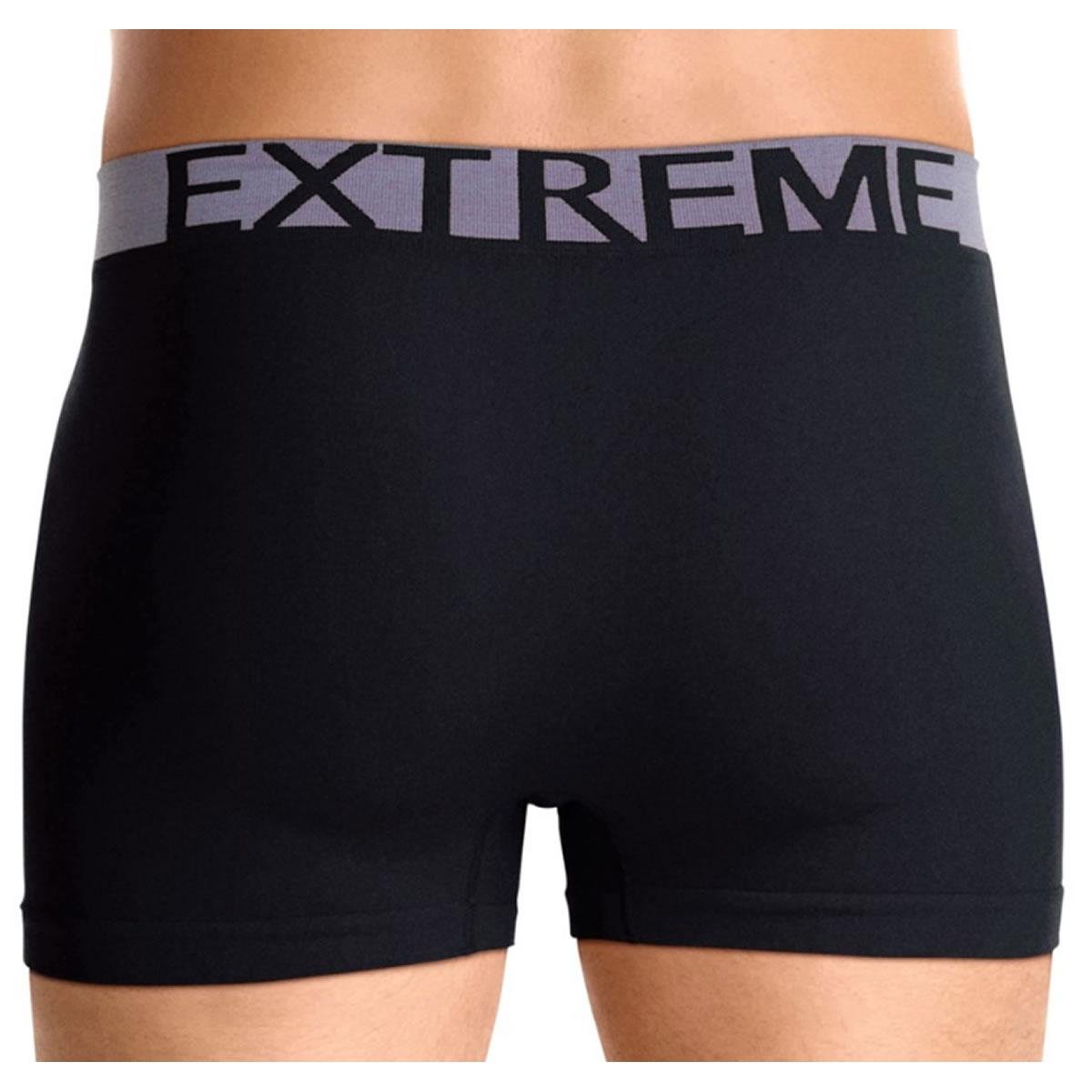 Cueca Boxer Zorba Seamless Extreme Masculina Preto Zattini